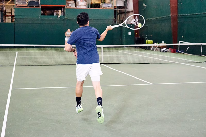 Playing with the Technifiber TFX1 tennis racket